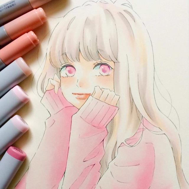 繪夢成真的瞬間——馬克筆手繪動漫臉部特寫廣告設計